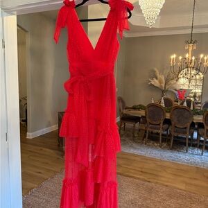 Vici Red Maxi Dress
